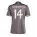 Real Madrid Aurelien Tchouameni #14 Tredjedrakt 2024-25 Kortermet